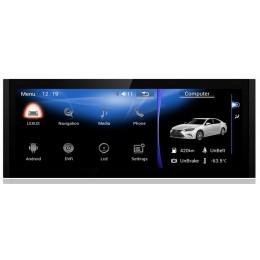 Монитор Штатная магнитола 8/128 ГБ RDL-LEX-IS Low NEW для Lexus IS III (2013-2019) Джойстик в виде шайбы на Android 13.0