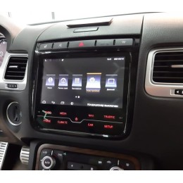 Штатная магнитола 8/128 ГБ RDL-TRG-H NEW для Volkswagen Touareg II 2010-2018 (вместо RNS850) на Android 10.0