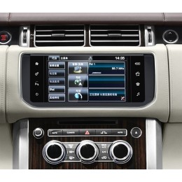 Штатная магнитола 8/128 ГБ RDL-1666-15 для Range Rover Evouqe 2012-2015 (вместо большого заводского монитора) на Android 13.0