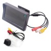 Монитор 4.3 дюйма + камера заднего вида cam-089 для Geely EC7 Хэтчбек, X7 CCD
