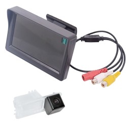 Монитор 4.3 дюйма + камера заднего вида cam-054 для Volkswagen Golf VI (08-12), Golf VII (2013+), Scirocco, Amarok, Polo, Passat B7