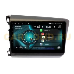 Штатная магнитола VAYCAR 0132-10V2 2/32 ГБ для Honda Civic 2011-2015 на Android 10.0