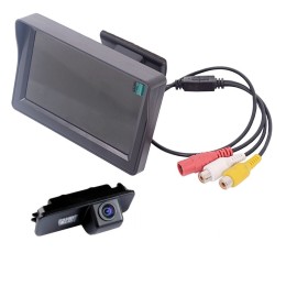 Монитор 4.3 дюйма + камера заднего вида cam-077 для Volkswagen Polo, Golf 7, Passat (05-10)