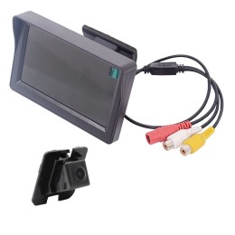 Монитор 4.3 дюйма + камера заднего вида cam-056 для Mercedes-Benz CLS, SL R230, GL, S W221 (2005-2013)
