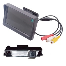 Монитор 4.3 дюйма + камера заднего вида cam-003 для Toyota RAV4 (06-12), Auris 13+ / Chery Tiggo, A3
