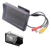Монитор 4.3 дюйма + камера заднего вида cam-009 для Toyota Corolla E120 2000-2007, Avensis 2001-2006, BYD F3, Lifan Solano (620)