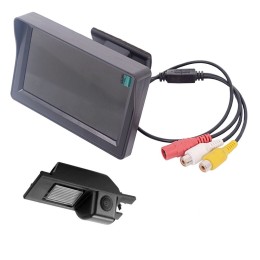 Монитор 4.3 дюйма + камера заднего вида cam-024 для Opel Astra, Vectra, Zafira, Corsa, Insignia, Meriva / Chevrolet Cobalt