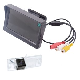 Монитор 4.3 дюйма + камера заднего вида cam-103 для Mitsubishi Pajero IV 2006+, Sport