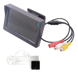 Монитор 4.3 дюйма + камера заднего вида cam-049 для Mitsubishi ASX 2010+, Peugeot 4008, Citroen C4 Aircross