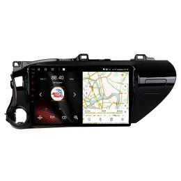 Штатная магнитола VAYCAR 1077-10VO8 8/128 ГБ для Toyota Hilux 2015-2020 на Android 10.0