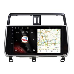 Штатная магнитола VAYCAR 1053-10VO8 8/128 ГБ для Toyota Land Cruiser Prado 150 2018+ на Android 10.0