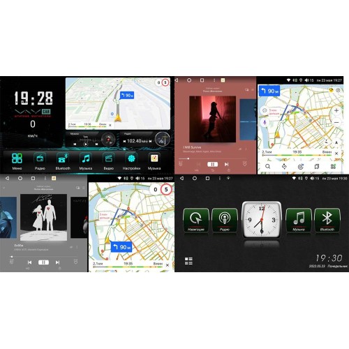 Штатная магнитола VAYCAR 5037-09V3 3/32 ГБ для Mitsubishi Lancer IX 2000-2010 на Android 10.0