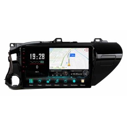 Штатная магнитола VAYCAR 1077-10V3 3/32 ГБ для Toyota Hilux VIII 2015-2020 на Android 10.0