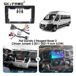 CarMedia SF-9990-P-2K (экран 2K) для Fiat Ducato III 2006-2022 на Android 12.0