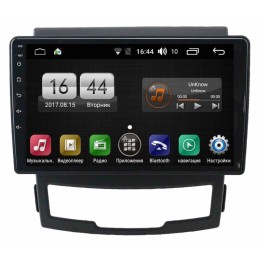 Магнитола FarCar s195 для SsangYong Actyon 2010-2013 на Android 8.1 (LX832-RSY-N04)
