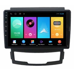 Магнитола FarCar D159M для SsangYong Actyon, Korando 2010-2013 на Android 8.1