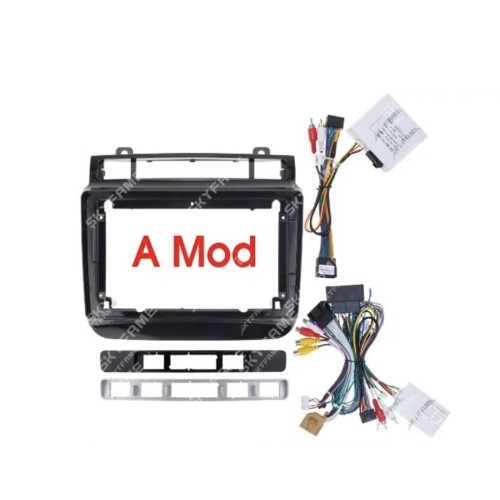 Штатная магнитола CarMedia SF-9107-A-N-2K (экран 2K) для Volkswagen Touareg 2010-2019 на Android 12.0