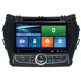Штатное головное устройство MyDean 2209 для Hyundai Santa Fe (2013-)