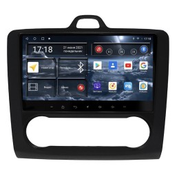 Штатная магнитола Redpower 75136B Hi-Fi 8/256 ГБ для Ford Focus II 2005-2011 с климат-контролем на Android 10.0