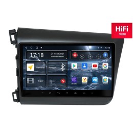Штатная магнитола Redpower 75132 Hi-Fi 8/256 ГБ для Honda Civic 2012-2015 на Android 10.0