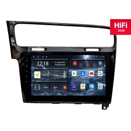 Штатная магнитола Redpower 75006B для Volkswagen Golf 7 2013-2019 на Android 10.0 черный глянец