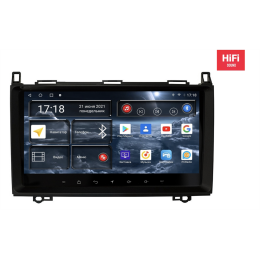 Штатная магнитола Redpower 75068M Hi-Fi 8/256 ГБ для Mercedes A-klasse (W169) 2004-2012, B-klasse (W245) 2005-2011, Vito ll (W639) 2006-2014, Vito III (W447) 2014-2024, Viano ll (W639) 2006-2014, Sprinter на Android 10.0 матовая