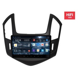 Штатная магнитола Redpower 75048 Hi-Fi 8/256 ГБ для Chevrolet Cruze 2012-2015 черная матовая на Android 10.0