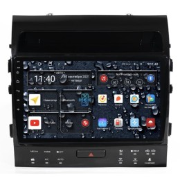 Штатная магнитола Redpower 75202 Hi-Fi 8/256 ГБ для Toyota Land Cruiser 200 2007-2009 с климат-контролем на магнитоле на Android 10.0
