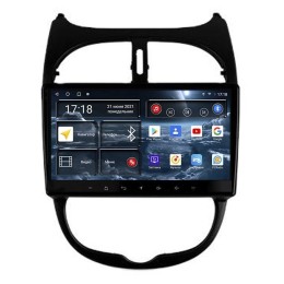 Штатная магнитола Redpower 75409 Hi-Fi 8/256 ГБ для Peugeot 206 1998 - 2012 на Android 10.0