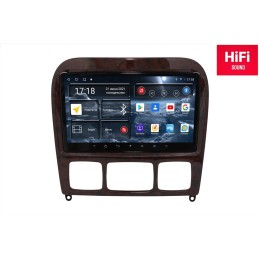 Штатная магнитола Redpower 75350T Hi-Fi 8/256 ГБ для Mercedes S-klasse IV (W220) 1998-2005 на Android 10.0