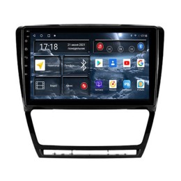 Штатная магнитола Redpower 75005B Hi-Fi 8/256 ГБ для Skoda Octavia II (A5) 2004-2013 с климат-контролем на Android 10.0