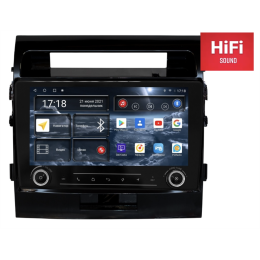 Штатная магнитола Redpower K75200G Hi-Fi 8/256 ГБ для Toyota Land Cruiser 200 2007-2015 глянец на Android 10.0