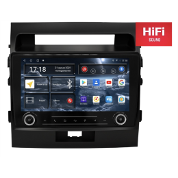 Штатная магнитола Redpower K75200M Hi-Fi 8/256 ГБ для Toyota Land Cruiser 200 2007-2015 матовая на Android 10.0