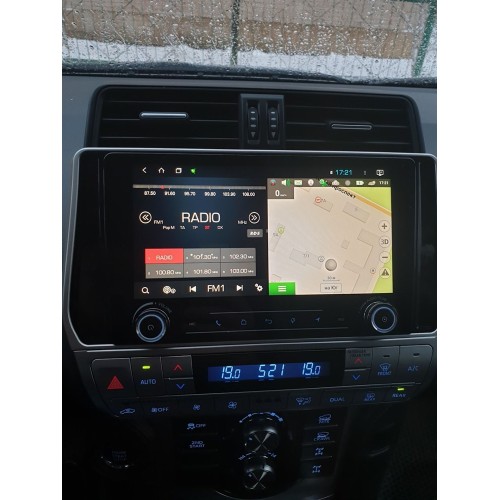 Штатная магнитола Redpower K75365 Hi-Fi 8/256 ГБ для Toyota Land Cruiser Prado 150 2017-2020 на Android 10.0