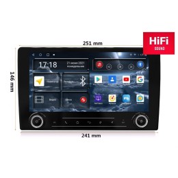 Универсальная магнитола Redpower K750 Hi-Fi 8/256 ГБ для установочного комплекта 10'