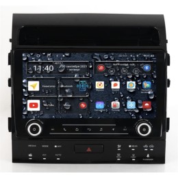 Штатная магнитола Redpower K75204 Hi-Fi 8/256 ГБ для Toyota Land Cruiser 200 2013-2015 с климат-контролем на магнитоле на Android 10.0