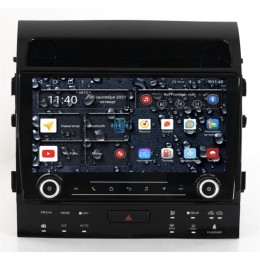 Штатная магнитола Redpower K75202 Hi-Fi 8/256 ГБ для Toyota Land Cruiser 200 2007-2009 с климат-контролем на магнитоле на Android 10.0