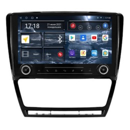Штатная магнитола Redpower K75005BC Hi-Fi 8/256 ГБ для Skoda Octavia II (A5) 2004-2013 с кондиционером на Android 10.0