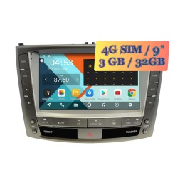 Штатная магнитола Wide Media KS9737QR-3/32 для Lexus IS II 2005-2013 (для авто без монитора, тип A) на Android 10.0