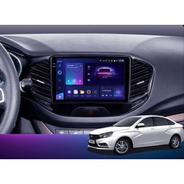 Штатная магнитола Teyes CC3 2K 4/64 ГБ для Lada Vesta 2015-2022 на Android 10.0