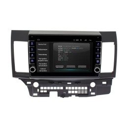 Штатная магнитола Wide Media LC1047ON-2/32 для Mitsubishi Lancer X 2007-2019 на Android 10.0