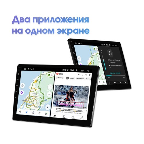 Штатная магнитола Wide Media LC1047ON-2/32 для Mitsubishi Lancer X 2007-2019 на Android 10.0