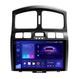 Штатная магнитола Teyes CC3 2K 4/64 ГБ для Hyundai Santa Fe 2000-2006 на Android 10.0