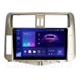 Штатная магнитола Teyes CC3 2K 4/64 ГБ для Toyota Land Cruiser Prado 150 2009-2013 цвет бронза на Android 10.0