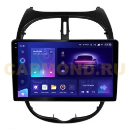 Штатная магнитола Teyes CC3 2K 6/128 ГБ для Peugeot 206 1998-2012 на Android 10.0