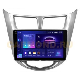 Штатная магнитола Teyes CC3 2K 6/128 ГБ для Hyundai Solaris I 2011-2017 на Android 10.0