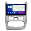 Штатная магнитола Parafar для Renault Logan/ Sandero 2009-2016 серебро (экран 2K) на Android 11.0 (PF175SU2K)
