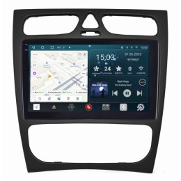 Штатная магнитола Redpower Slim 2K 71367 для Mercedes Benz C-class (W203), CLK-Class (W209) 2000-2005 на Android 10.0
