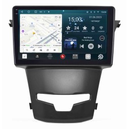 Штатная магнитола Redpower Slim 2K 71096 для Ssang Yong Actyon II 2013-2022 на Android 10.0