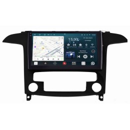 Штатная магнитола Redpower Slim 2K 71139G для Ford S-MAX 2006-2015 с климат-контролем глянец на Android 10.0